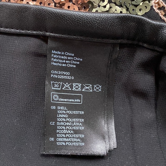 H&M Sequined Skirt Size 4 - Picture 5 of 7